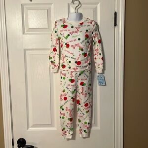 4T Christmas PJ Set unisex Ellemenno